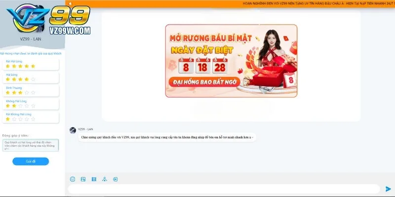 Giao diện Vz99 khoa học